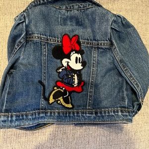 Baby Gap Minnie Mouse denim jacket